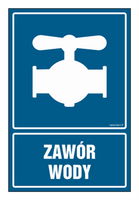 JD042 Water valve - sheet of 9 stickers