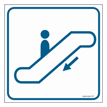 RA052 Down escalator