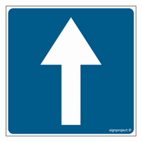 SA051 Road sign D-3