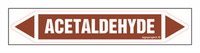 JF001 Acetaldehyde - sheet of 5 stickers