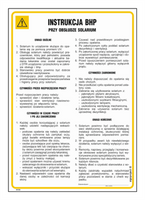 IAA36 Occupational health and safety instructions for operating the solarium