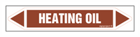 JF198 HEATING OIL - sheet of 5 stickers