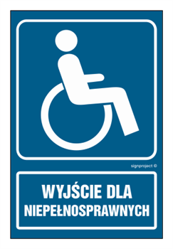 RB029 Exit for the disabled