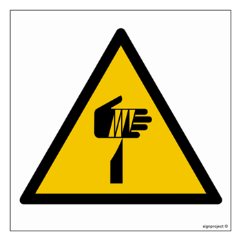 GD022 Flammables warning - sheet of 12 stickers