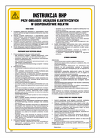 IAI07 Occupational health and safety instructions for operating electrical devices on a farm