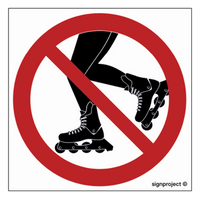 NC029 No roller skating
