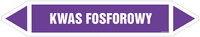 JF531 Phosphoric acid - sheet of 5 stickers