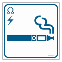 RA126 Smoking of electronic cigarettes is allowed here