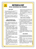 IAG65 Health and safety instructions for cleaning and disinfecting the sales room