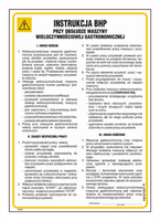 IAG32 Occupational health and safety instructions for operating a multi-purpose catering machine