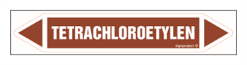 JF447 TETRACHLOROETHYLENE - sheet of 16 stickers