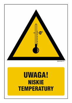 JA016 Low temperature warning