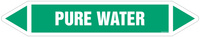 JF387 PURE WATER - sheet of 2 stickers