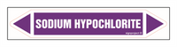 JF421 SODIUM HYPOCHLORITE - sheet of 16 stickers