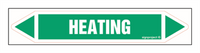 JF196 HEATING - sheet of 5 stickers