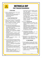 IAC13 Occupational health and safety instructions for locksmith works