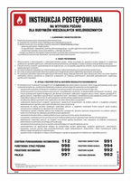 DB008 Firefighting instructions for residential buildings