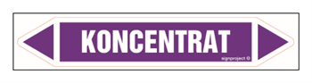 JF237 CONCENTRATE - sheet of 5 stickers