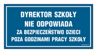 ND005 The school principal is not responsible for the safety of children outside school hours