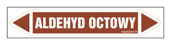 JF015 ACETALDEHYDE - sheet of 5 stickers