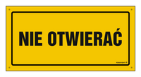 OA189 Do not open