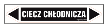JF080 COOLANT - sheet of 5 stickers