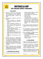 IAA15 Health and safety instructions for the use of a powder extinguisher