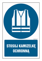 GL032 Wear protective vest - pack of 10