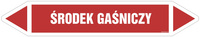 JF522 EXTINGUISHING AGENT - sheet of 5 stickers