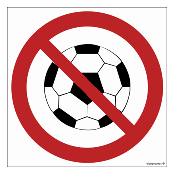 GB048 Prohibition of ball games