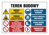 OI021 Construction Site, Attention! Heavy equipment work