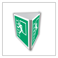 AE816 Escape window with escape ladder (3D wall-mounted)