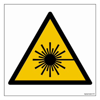 GD004 Laser Beam Warning