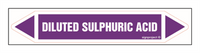 JF119 Diluted sulfuric acid - sheet of 5 stickers