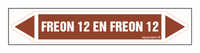 JF168 FREON 12 EN FREON 12 - sheet of 5 stickers