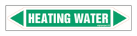 JF201 HEATING WATER - sheet of 5 stickers