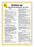 IAE26 Health and safety instructions for inflating a tubeless wheel and a wheel with a tube