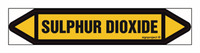 JF441 SULFUR DIOXIDE - sheet of 4 stickers