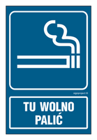 RB025 Smoking is allowed here