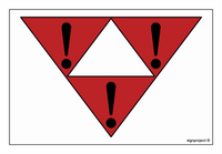 MA007 No Roll Back or Kickback - sheet of 6 stickers