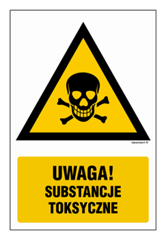 JA009 Toxic Substance Warning