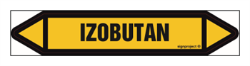 JF234 ISOBUTANE - sheet of 4 stickers