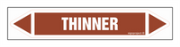 JF448 THINNER - sheet of 5 stickers