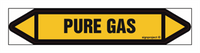 JF385 PURE GAS - sheet of 5 stickers