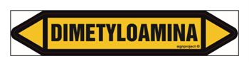 JF122 DIMETHYLAMINE - sheet of 5 stickers