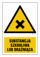 GF026 Harmful or irritant - pack of 10