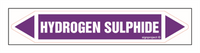 JF226 HYDROGEN SULPHIDE - sheet of 5 stickers