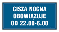 ND003 Curfew applies from 22.00 - 6.00
