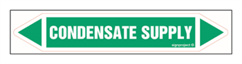 JF095 Condensate supply - sheet of 5 stickers