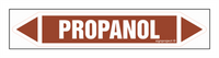 JF357 PROPANOL EN: PROPANOL - sheet of 5 stickers